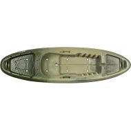 Perception Kayaks Perception Zip 9.5 Sit on Top Kayak for All-Around Fun Stable and Fast Rear Storage with Tie Downs 9 6