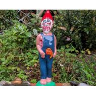 PeregrineStormwright Skinny Herbert handmade zombie gnome by Peregrine Stormwright