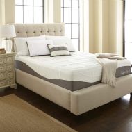 Perfect Cloud Elegance Memory Foam Mattress (Queen) - 12-Inches Tall - Features Luxurious Fabrics and Double Layer of Visco-Gel Cool Design for All-Night Comfort