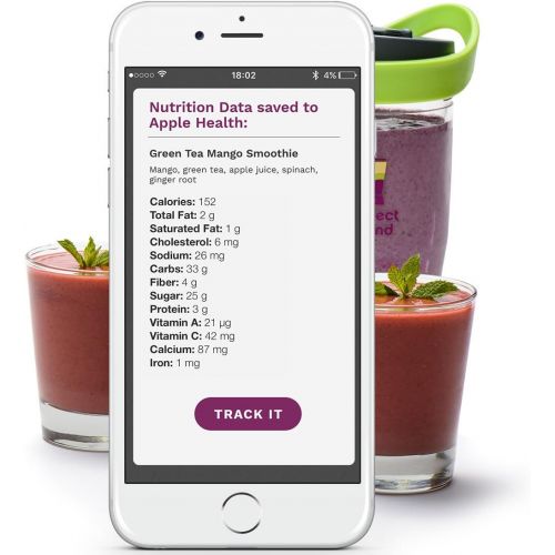 바이타믹스 Perfect Company Perfect Blend PRO Smart Scale + AppTrack nutrition and make delicious smoothies