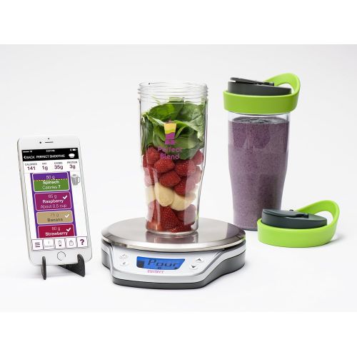 바이타믹스 Perfect Company Perfect Blend PRO Smart Scale + AppTrack nutrition and make delicious smoothies