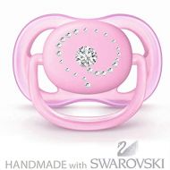 Perfect Handmade Philips Avent Personalized Pacifier Handmade Swarovski Elements, European Luxury Gift, Photo...