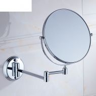 Perfect Home Bathroom Mirror//Wall Folding Retractable Toilet Sided Mirror/Full Copper Mirror/Beauty Mirror-A