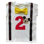 Perfect Pairz 2nd Birthday Shirt Boys Mickey Mouse Tee