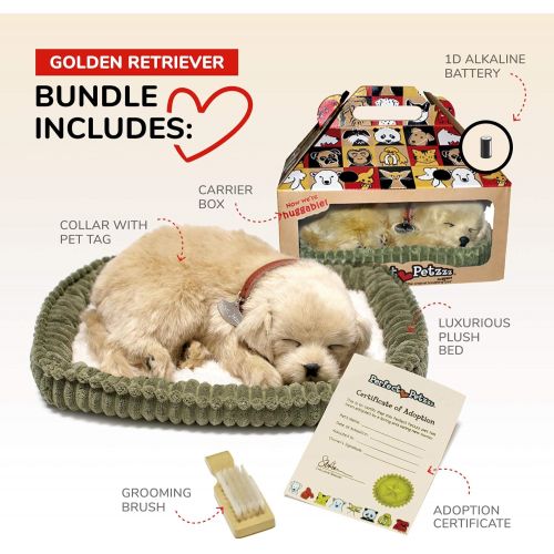  [아마존베스트]Perfect Petzzz Golden Retriever Plush