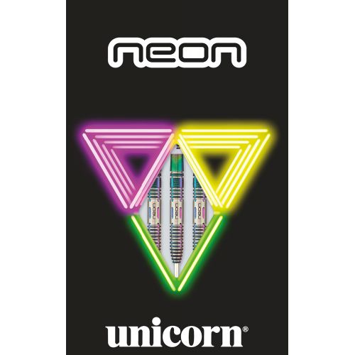  PerfectDarts 25g UNICORN NEON 2 TUNGSTEN DARTS SET