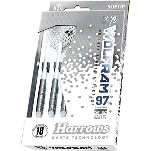  18g Soft Tip Harrows Ram Wolfram Tungsten Darts Set by PerfectDarts