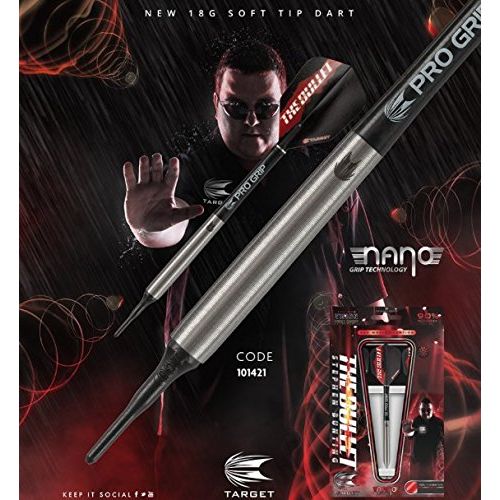  SOFT TIP 14g TARGET STEPHEN BUNTING SMOOTH TUNGSTEN DARTS SET SOFTIP by PerfectDarts