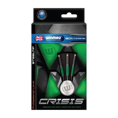  23g RAZOR WINMAU CRISIS 90% TUNGSTEN DARTS SET by PerfectDarts