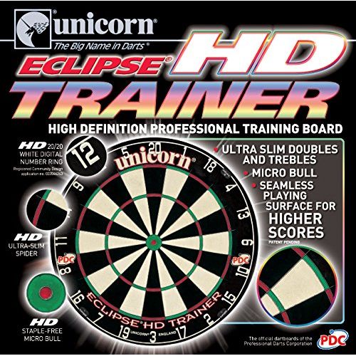  PerfectDarts Unicorn Dartboard - Eclipse Hd Trainer Board