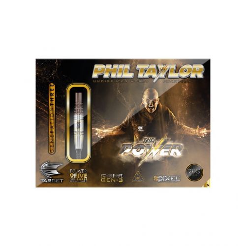  PerfectDarts TARGET PHIL TAYLOR G3 STEEL TIP 24g DARTS SET SILICA