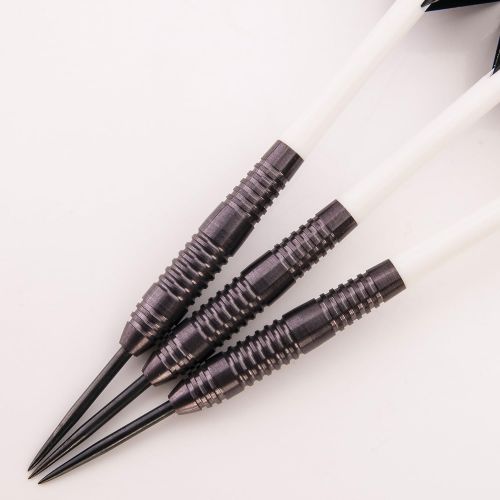  PerfectDarts 24g NODOR LEOPARD TAPER DARTS SET, 6 RAW100 TOUGH FLIGHTS, 6 STEMS, PD CASE