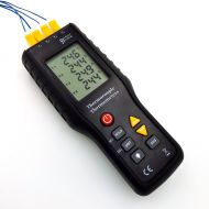 PerfectPrime TC41, 4-Channel K-Type Digital Thermometer Thermocouple Sensor -200~1372°C/2501°F