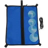 Perfk perfk Netzbeutel Netztasche Mesh Sack Bag Aufbewahrungstasche mit Saugnaepfe Badespielzeug Netz Befestigung Fuer Surfboard Paddleboard Sup Zubehoer