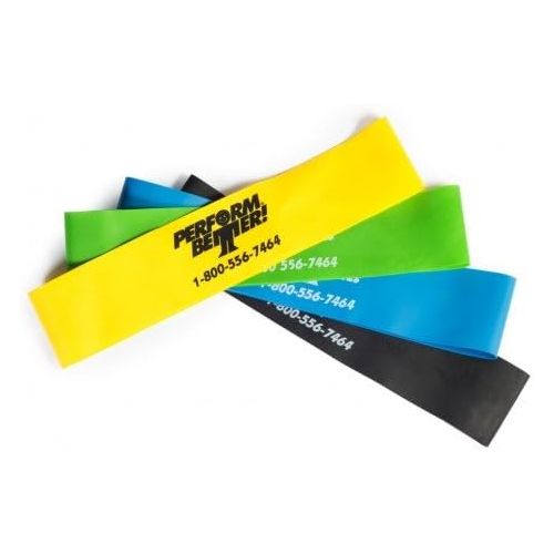  Perform Better Professional Light Exercise Mini XL Band (10 Pack)