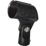 Performance Plus SM58 Style Tapered Barrel Black Plastic Microphone Holder (MH2)
