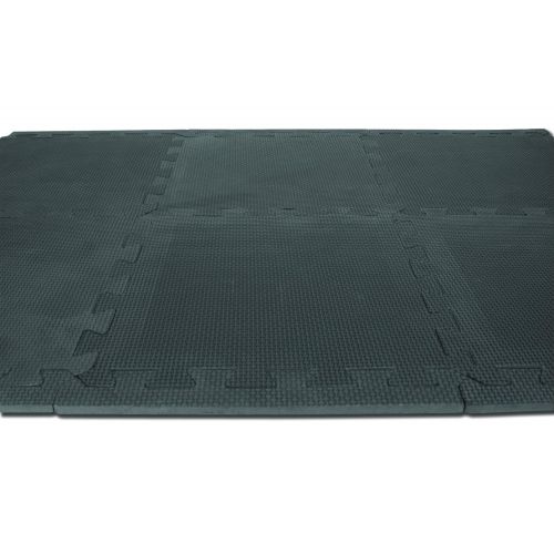  Performance Tool W88988 Protective Diamond Shape Anti-Fatigue Interlocking Floor Mat, 12 sq.ft./12 x 12, Gray