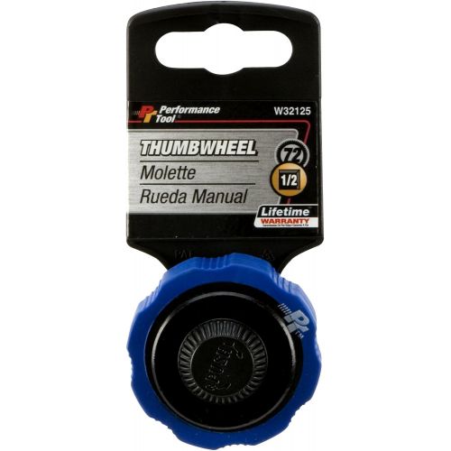  [아마존베스트]Performance Tool W32125 1/2 Drive Thumbwheel Ratchet