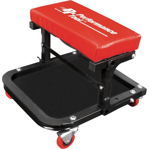  Performance Tool W85025 3-Drawer Rolling Tool Chest Seat Magnetic Side Trays
