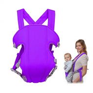 Perfuw Breathable Baby Carrier, 360 Ergonomic Baby Wrap Carrier Adjustable Hip Seat Protection Baby Slings Cover, 3-in-1 Convertible Carrier for All Seasons, for Newborn Toddler Or