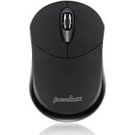 Perixx PERIMICE-802 Wireless Bluetooth Mouse for Windows and Android PC & Tablet - 3 Buttons,Rubber Black
