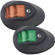 Perko LED Sidelights - RedGreen - 12V - Black Housing