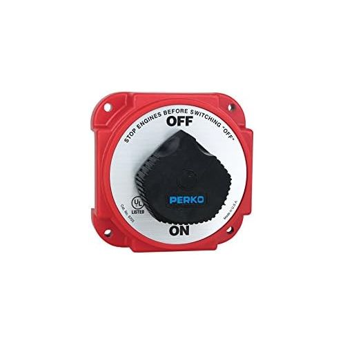  Perko 9703DP Heavy Duty Battery Disconnect Switch with Alternator Field Disconnect
