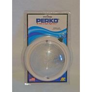 Perko 1253DP2WHT Exterior Surface Mount Dome Light, 5-Inch