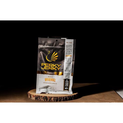  Perky Jerky More Than Just Original Turkey Jerky (2.2 ounce bags, 12 Pack)