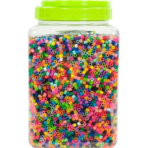  [아마존베스트]Perler Beads Bulk Assorted Multicolor Fuse Beads for Kids Crafts, 22000 pcs