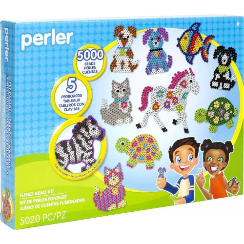  [아마존베스트]Perler Pet Parade Deluxe Fuse Bead Craft Activity Kit, 5019 pcs