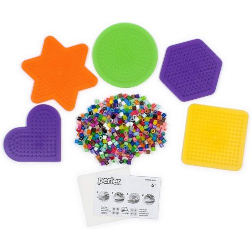  [아마존베스트]Perler Multi Mix Assorted Fuse Bead Bucket, 6000 pcs