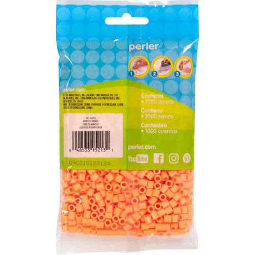  [아마존베스트]Perler Fuse Beads for Crafts, 1000pcs, Apricot Orange