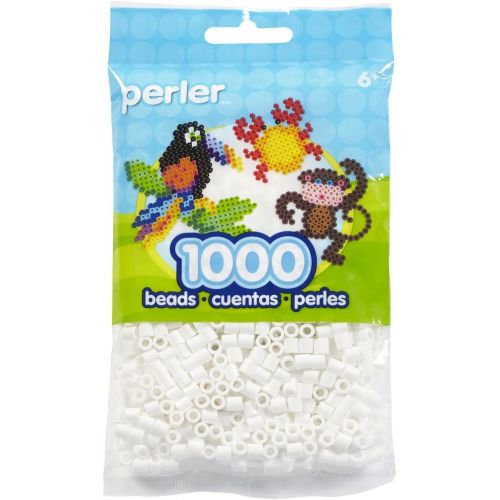  [아마존베스트]Perler Beads Fuse Beads for Crafts, 1000pcs, White