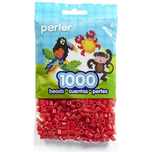  [아마존베스트]Perler Beads Bead Bag, White (White-Black-Red) (Original Version) (Original Version)