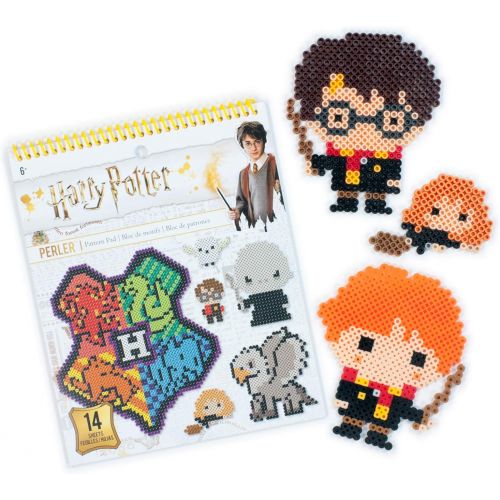  [아마존베스트]Perler Beads Harry Potter Pattern Instruction Pad, 53 Patterns, Multicolor