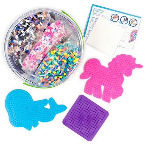  [아마존베스트]Perler PER8042963 Mystical Creatures Fuse Bead Kit, 8505pc, 13 Patterns, Multicolor