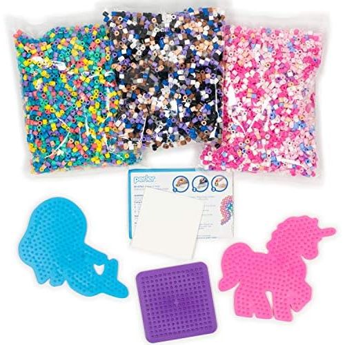  [아마존베스트]Perler PER8042963 Mystical Creatures Fuse Bead Kit, 8505pc, 13 Patterns, Multicolor