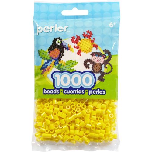  [아마존베스트]Perler Beads Fuse Beads for Crafts, 1000pcs, Yellow