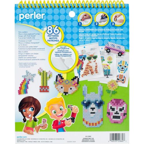  [아마존베스트]Perler 80-22860 Summertime Instruction Pad for Fuse Beads, 86 Patterns, Piece