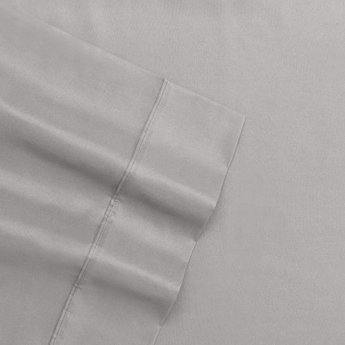  Perry Ellis Solid Sheet Set King Grey