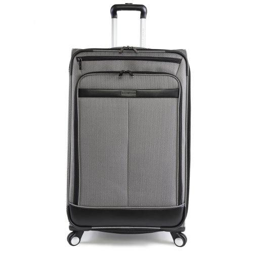  Perry Ellis Lexington II Lightweight Large Check-in Spinner Luggage, Herringbone