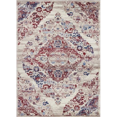  [아마존 핫딜] Persian Area Rugs Persian Rugs 4620 Pearl Distressed 8x10 Area Rug Carpet Large New