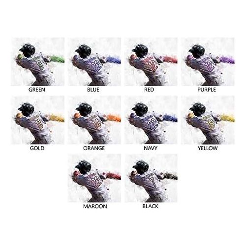  Personal Prints Personalized Baseball Batter Sports Action Print - Gift for The Baseball Player (11x14, Wood Block Mount)