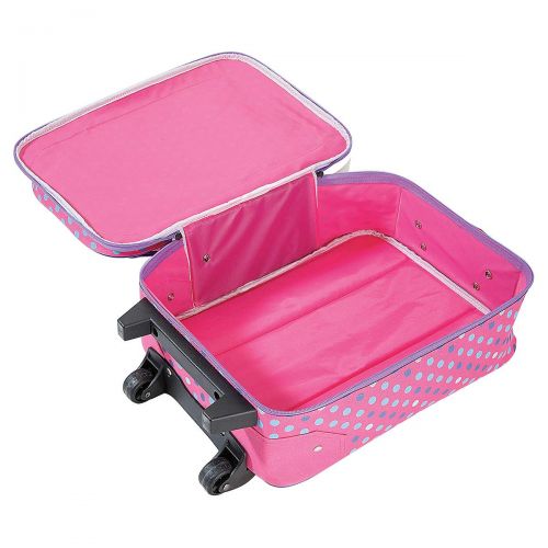  Personalized Rolling Luggage for Kids  3-D Butterfly Design, 5” x 12 x 20H, By Lillian Vernon