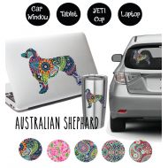 Etsy Australian Shepherd Decal