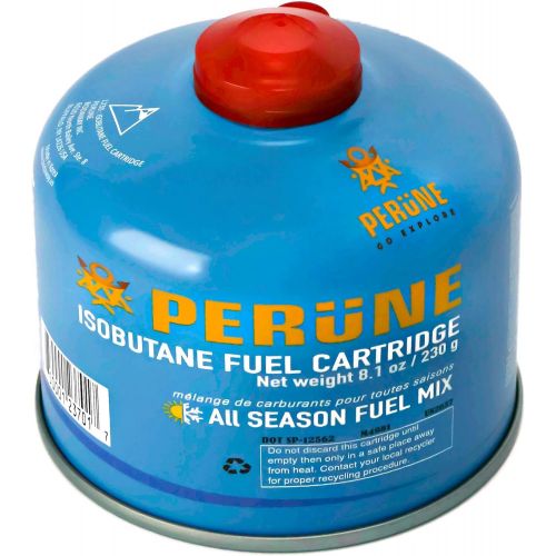  Perune Iso-Butane Camping Fuel Gas Canister All Season Mix