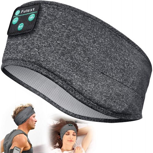  Sleep Headphones, Perytong Bluetooth Sports Headband Headphones with Ultra-Thin HD Stereo Speakers Perfect for Sleeping,Workout,Jogging,Yoga,Insomnia, Air Travel, Meditation