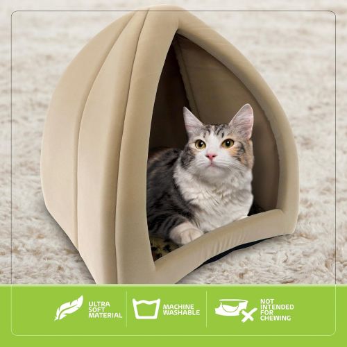  Pet Craft Supply Purrfect Tent - Cozy, Comfortable Cat Bed