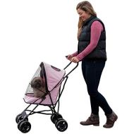 Pet Gear Ultra Lite Travel Stroller, Compact, Large Wheels, Lightweight, 38 Tall